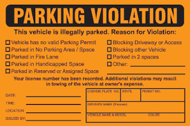 do parking tickets go on your record