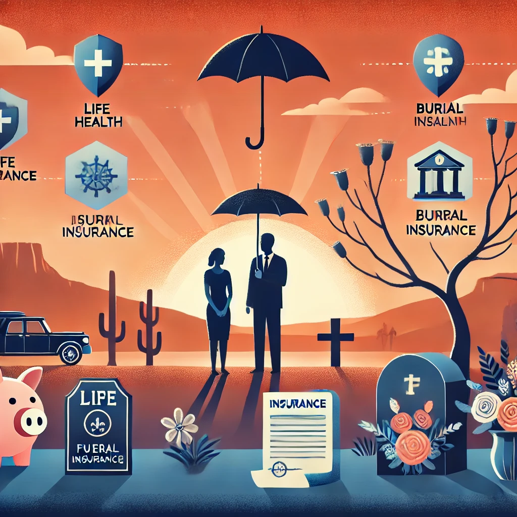 Arizona family reviewing burial and funeral benefit options