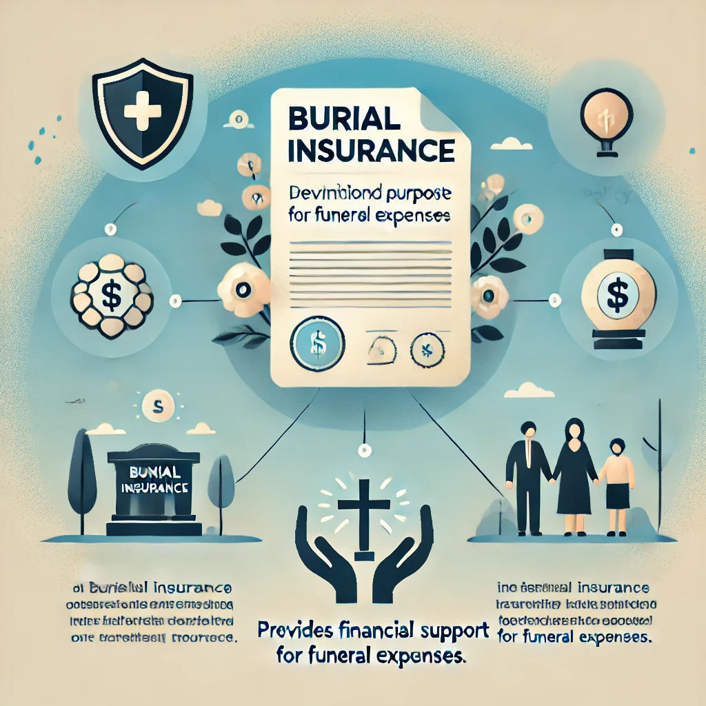 Senior parent and adult child discussing burial insurance options at home