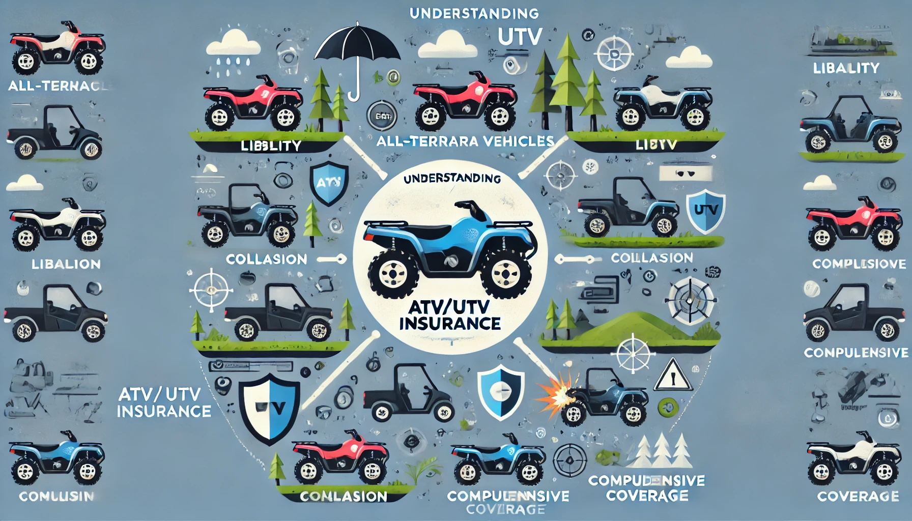 ATV and UTV insurance comparison for off-road vehicles, accessories, and liability protection