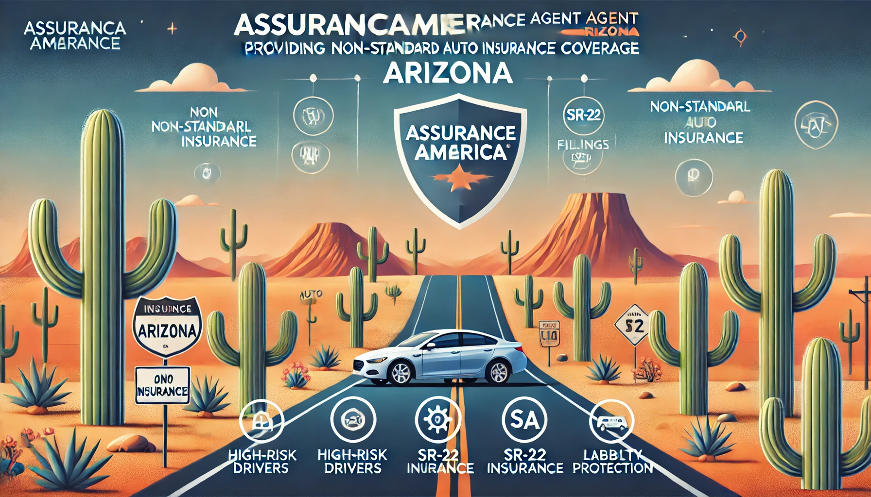 Arizona driver reviewing AssuranceAmerica auto insurance options