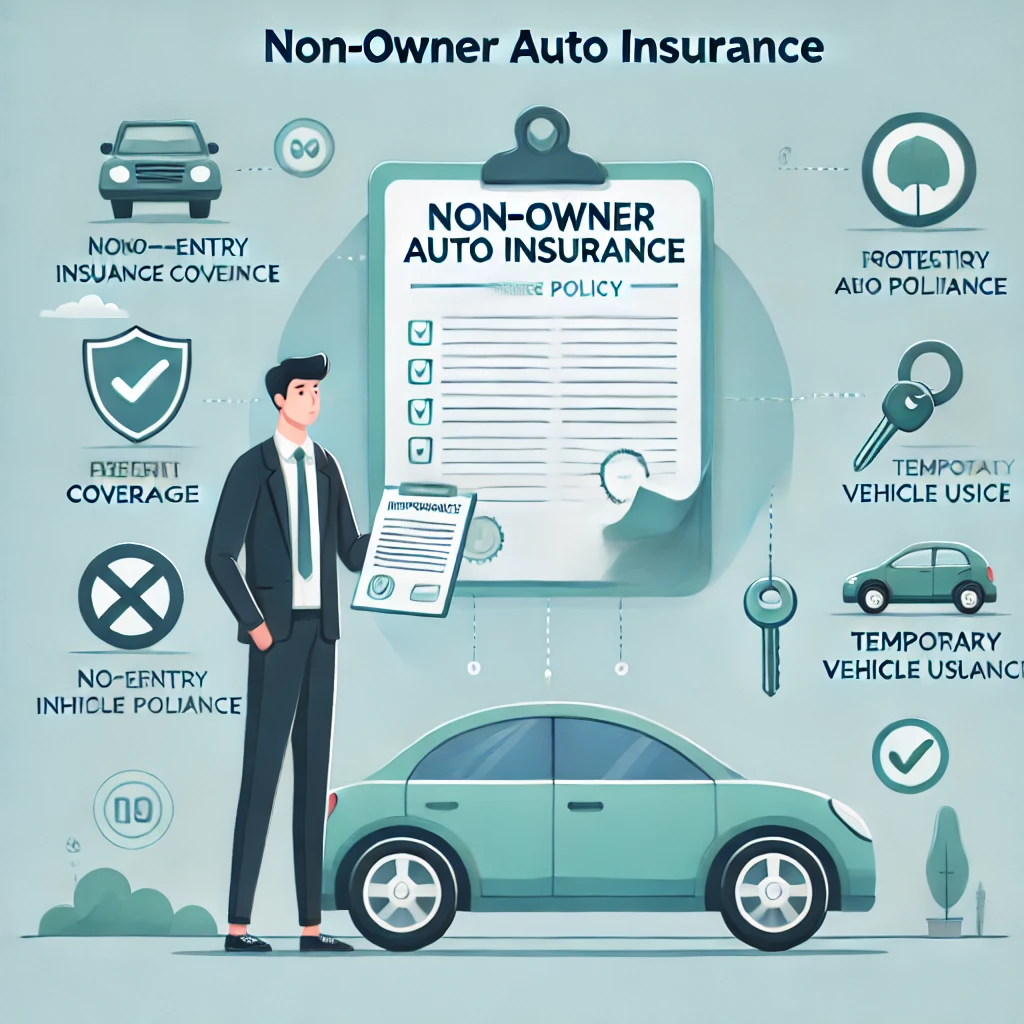 Non-owner car insurance explained for rentals and borrowed car driving scenarios