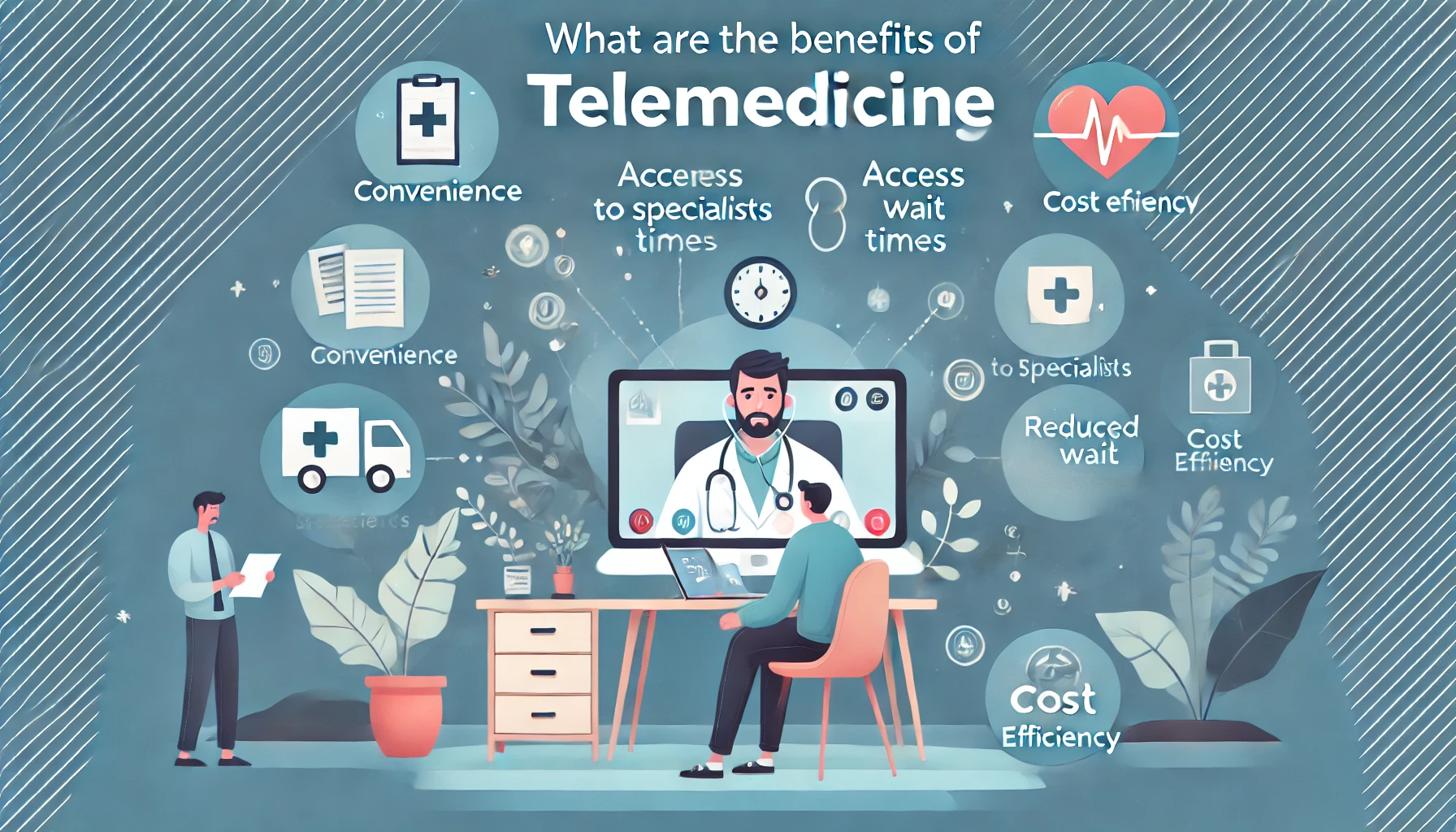 Telemedicine benefits explained: virtual doctor visits for faster care, convenience, and lower travel time