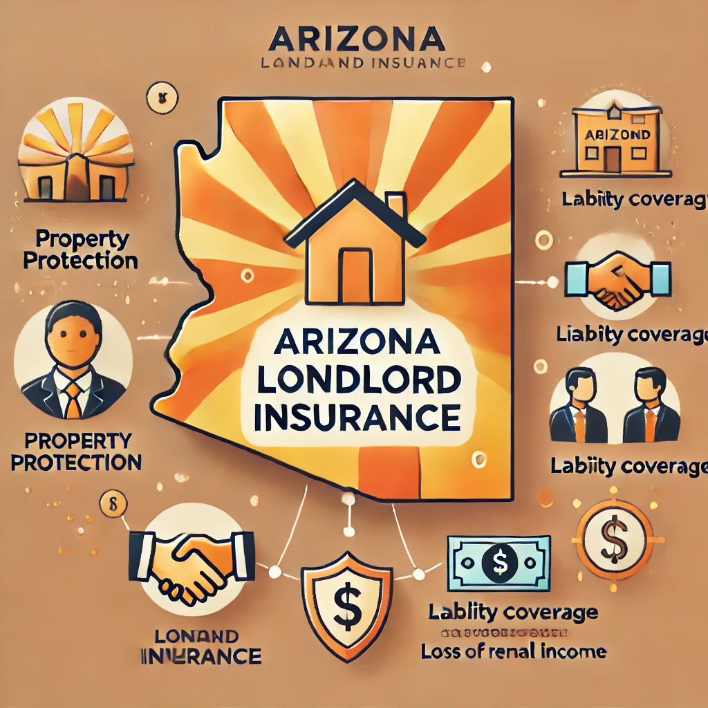 Arizona landlord reviewing rental property insurance options with an independent agent