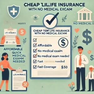 cheap term life insurance no medical exam