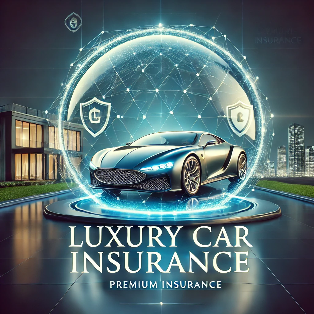 Luxury car insurance protection for high-value vehicles with agreed value options, OEM parts, and high-limit coverage