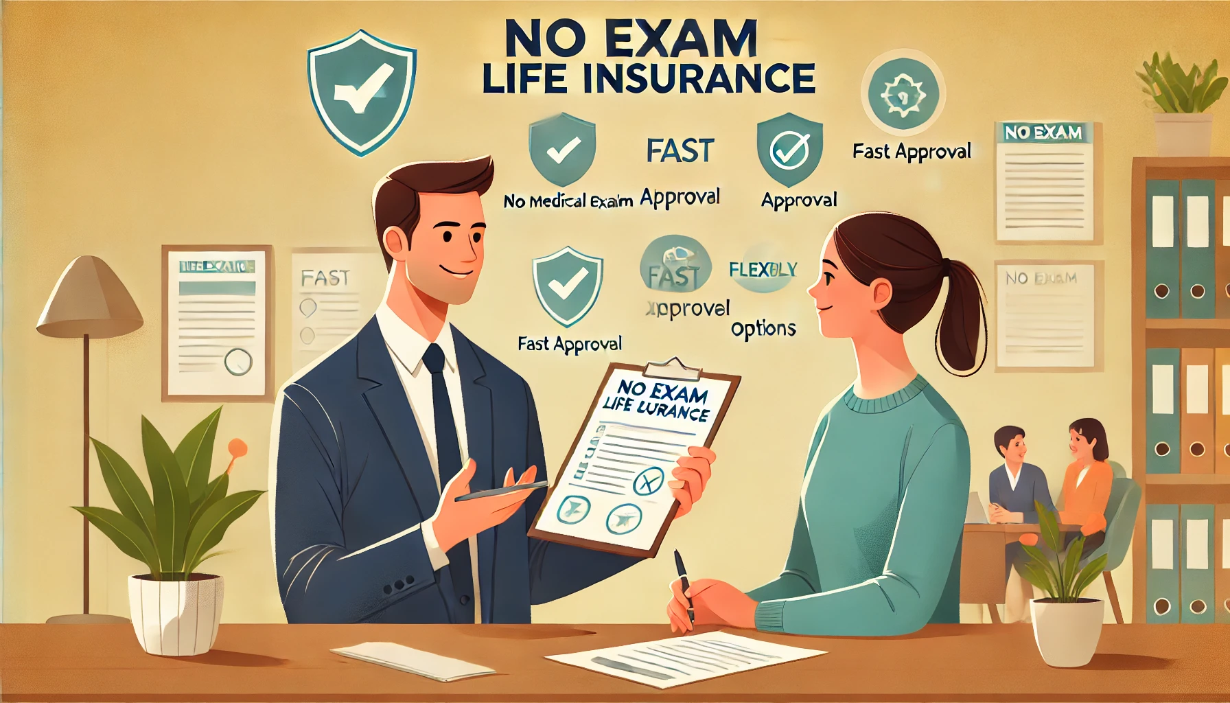 No-exam life insurance — accelerated underwriting and simplified issue options compared