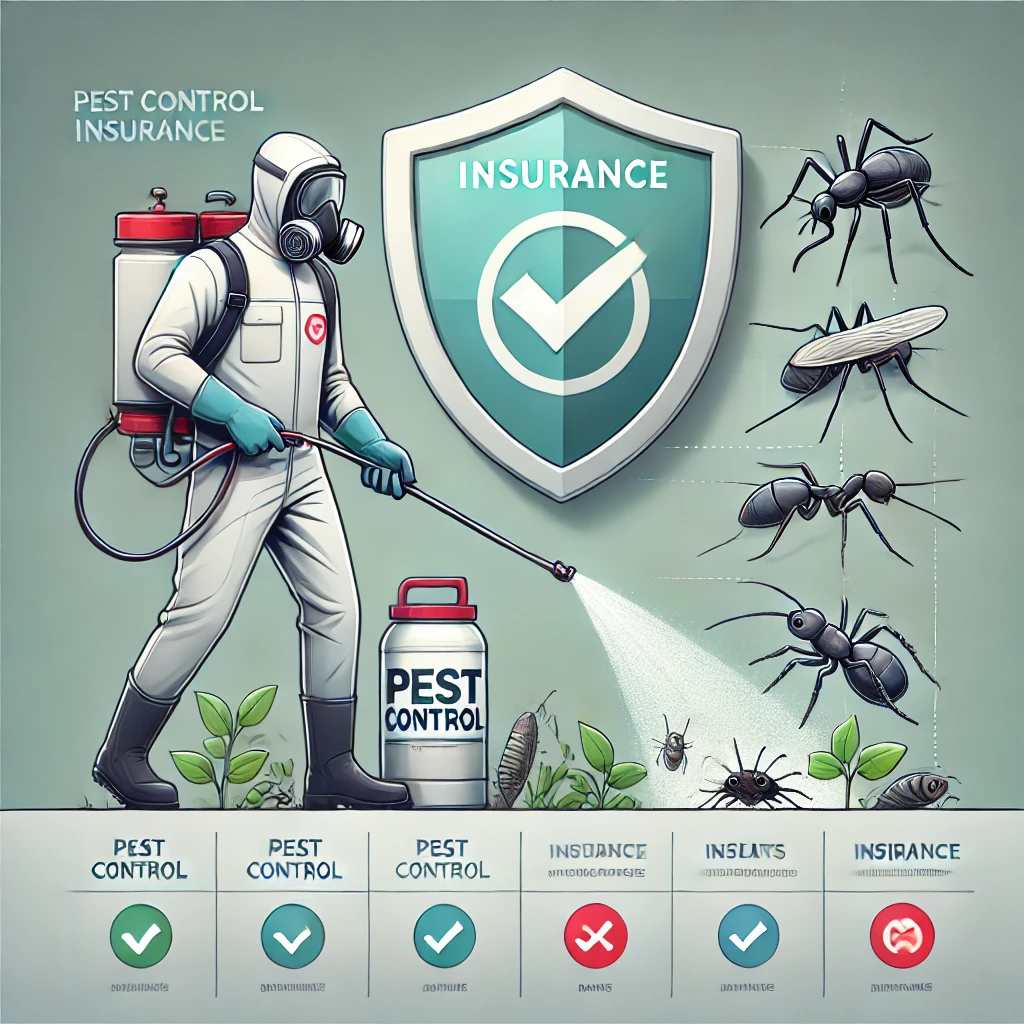 Pest control insurance for exterminators, termite technicians, fumigation contractors, and wildlife removal professionals