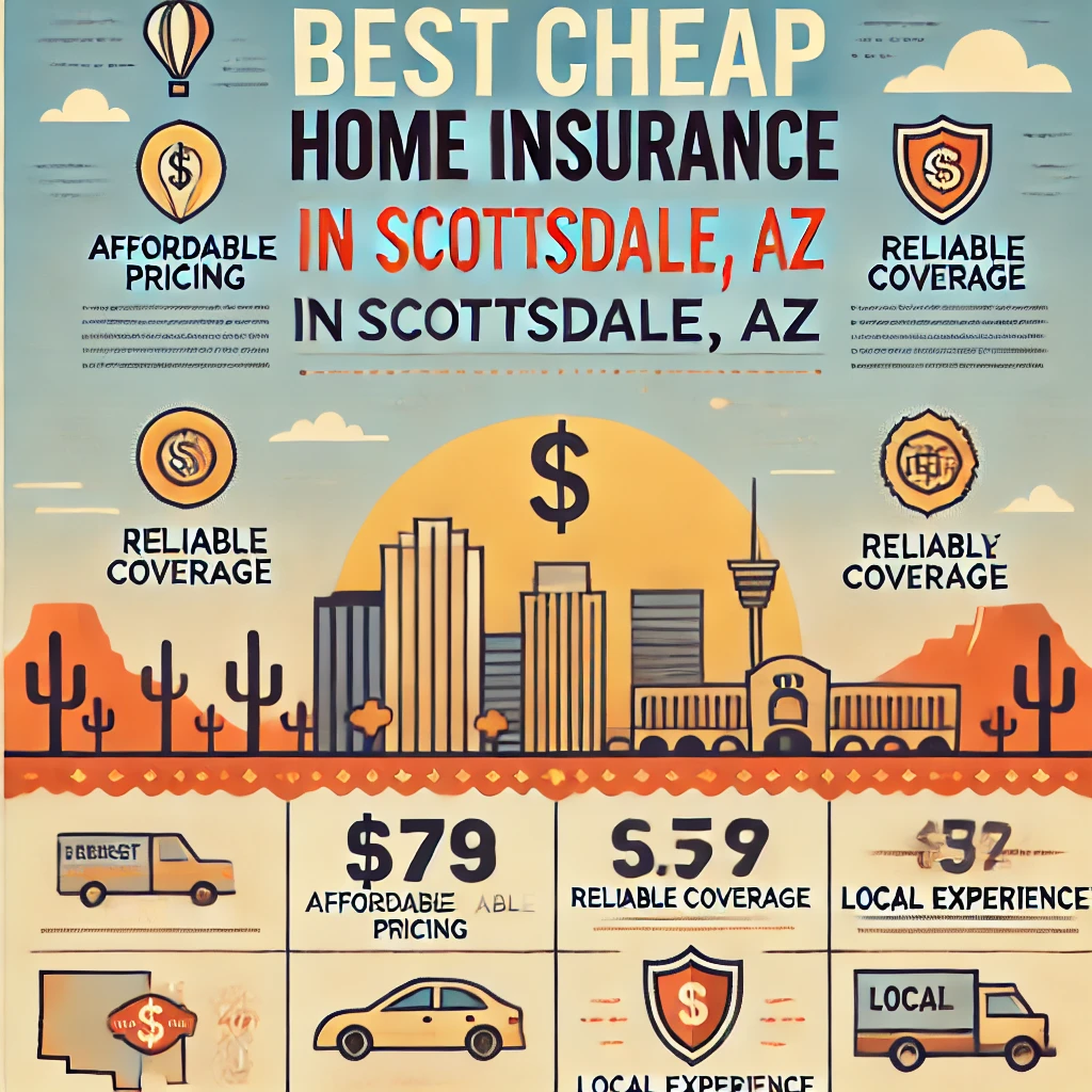 Independent agent comparing affordable Scottsdale homeowners insurance options