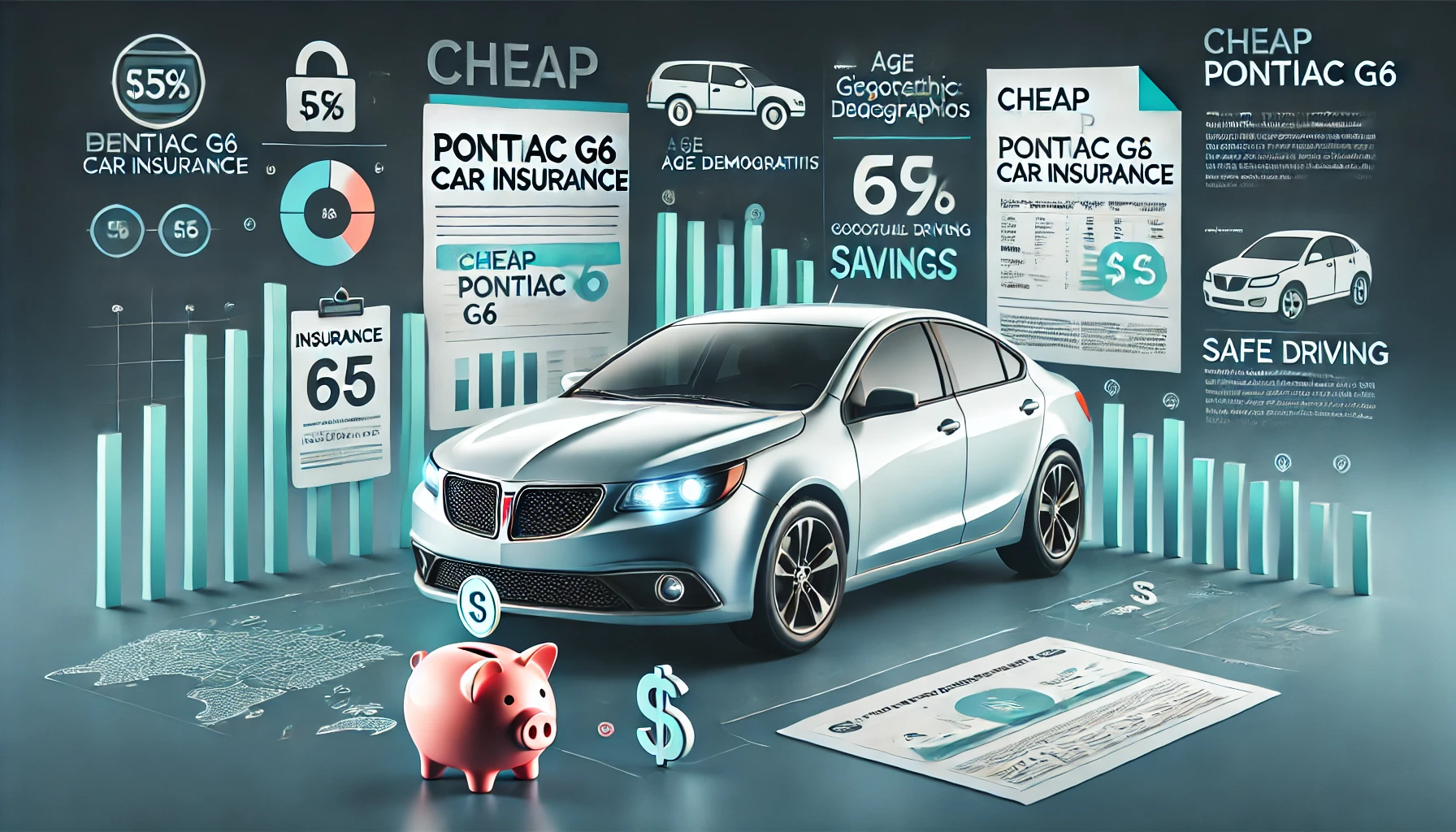 Pontiac G6 parked roadside illustrating affordable car insurance coverage choices