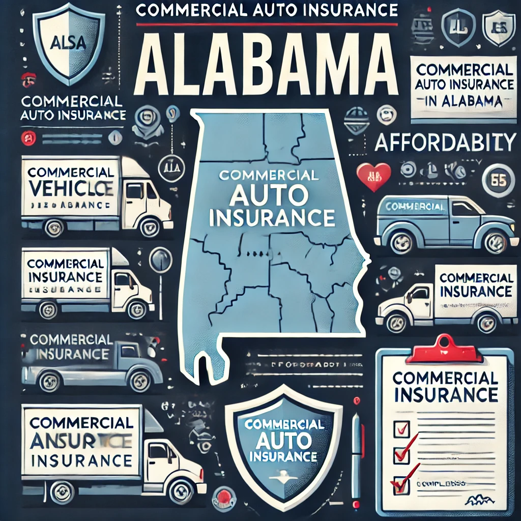 Commercial auto insurance in Alabama for business trucks, vans, and fleet vehicles
