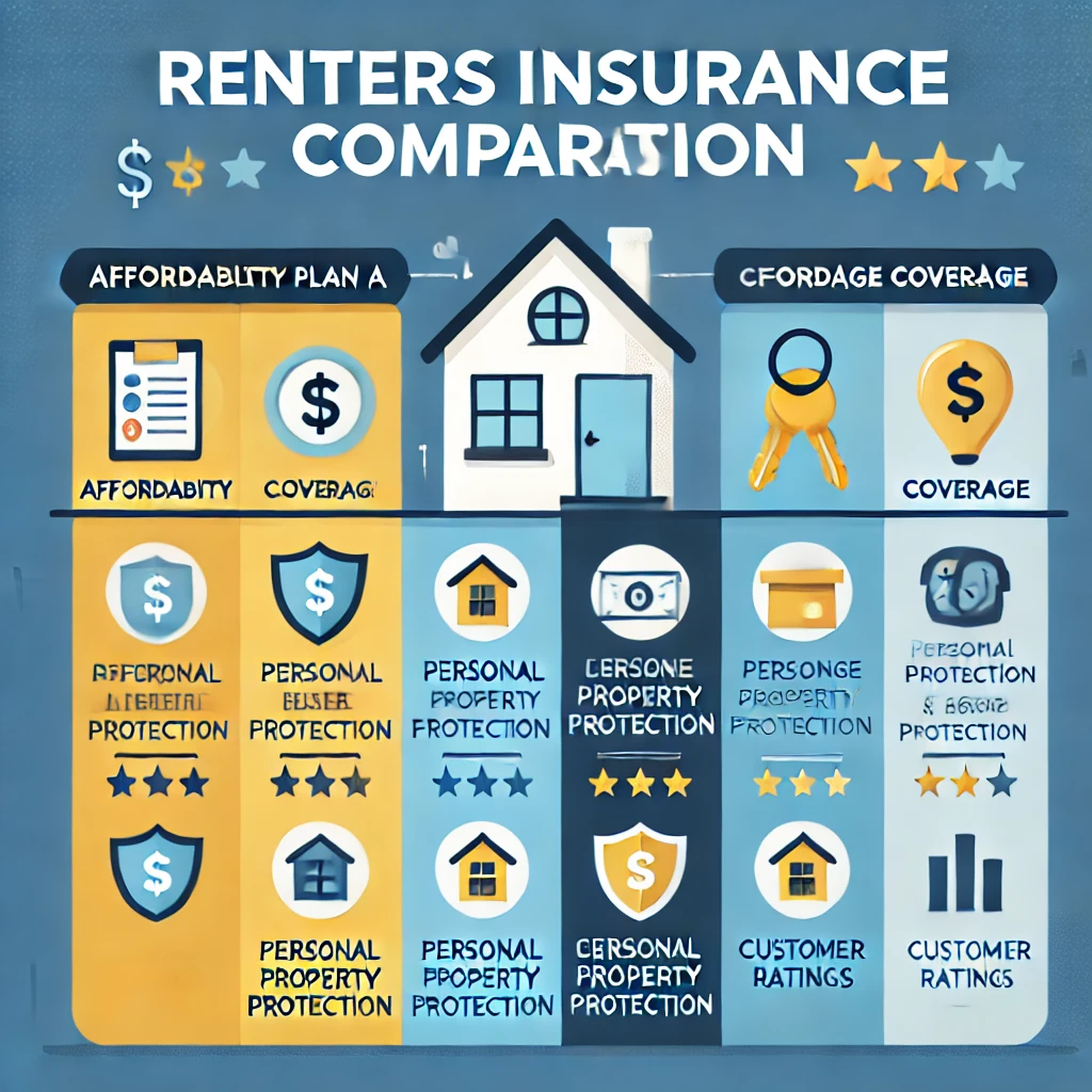 Young renter comparing renters insurance quotes with an independent agent in a modern apartment