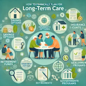 how to financially plan for long term care