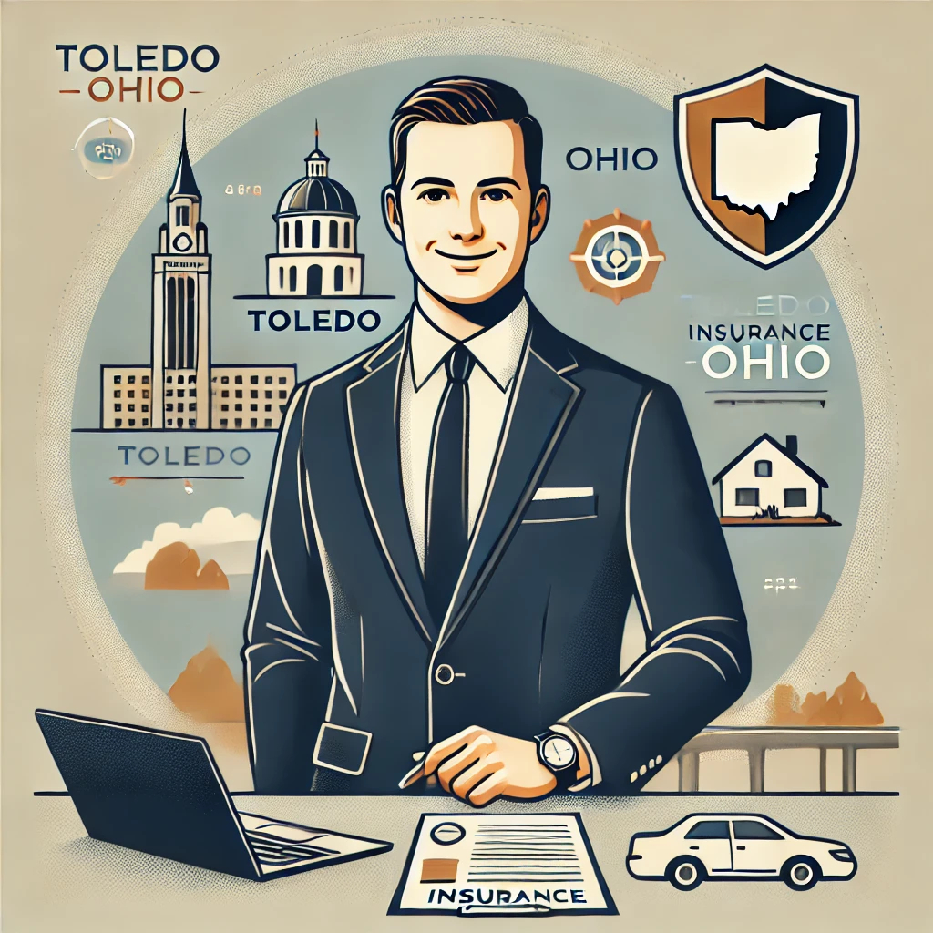 Downtown Toledo skyline—local independent insurance agents helping drivers, homeowners, and small businesses