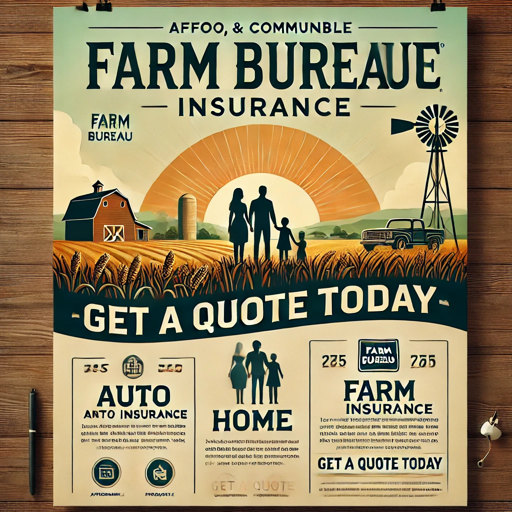 Independent agent reviewing a Farm Bureau insurance quote and alternatives for auto, home, and farm risks
