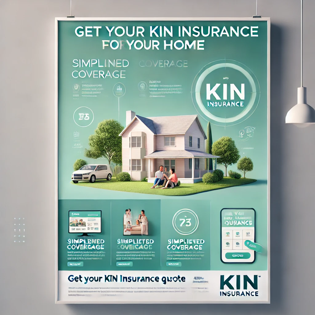 Homeowner comparing a Kin home insurance quote with other carriers on a laptop