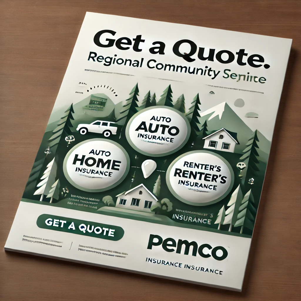 Independent agent comparing PEMCO insurance quotes and alternatives on a laptop