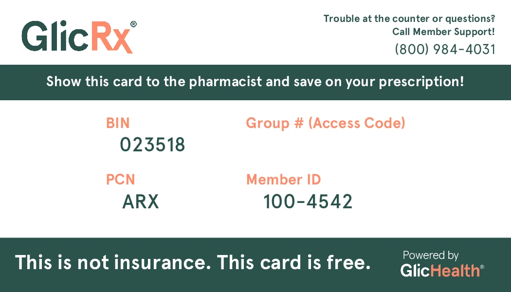 Glicrx Insurance