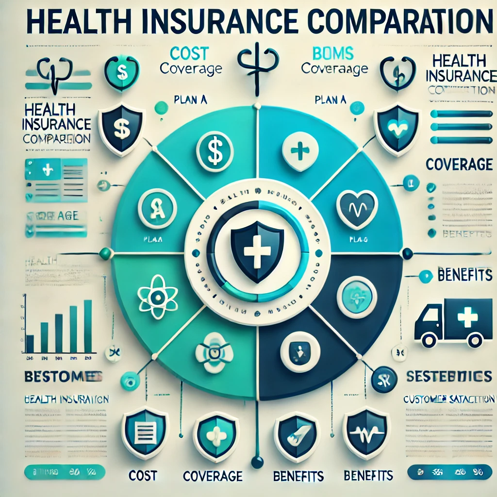 Health insurance comparison for 2026 showing ACA Marketplace plans, private options, metal tiers, doctor networks, prescriptions, and total yearly cost