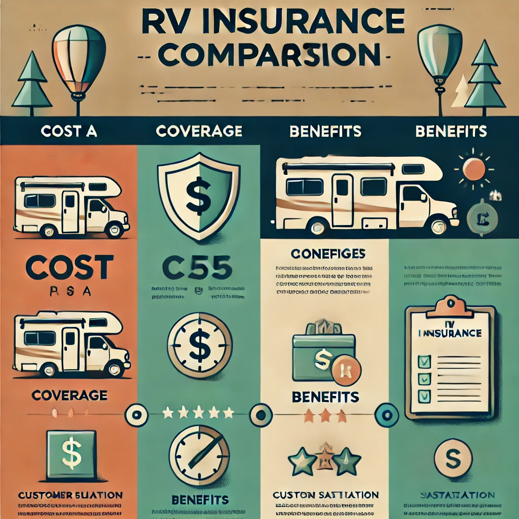 RV insurance comparison for motorhomes and towable trailers