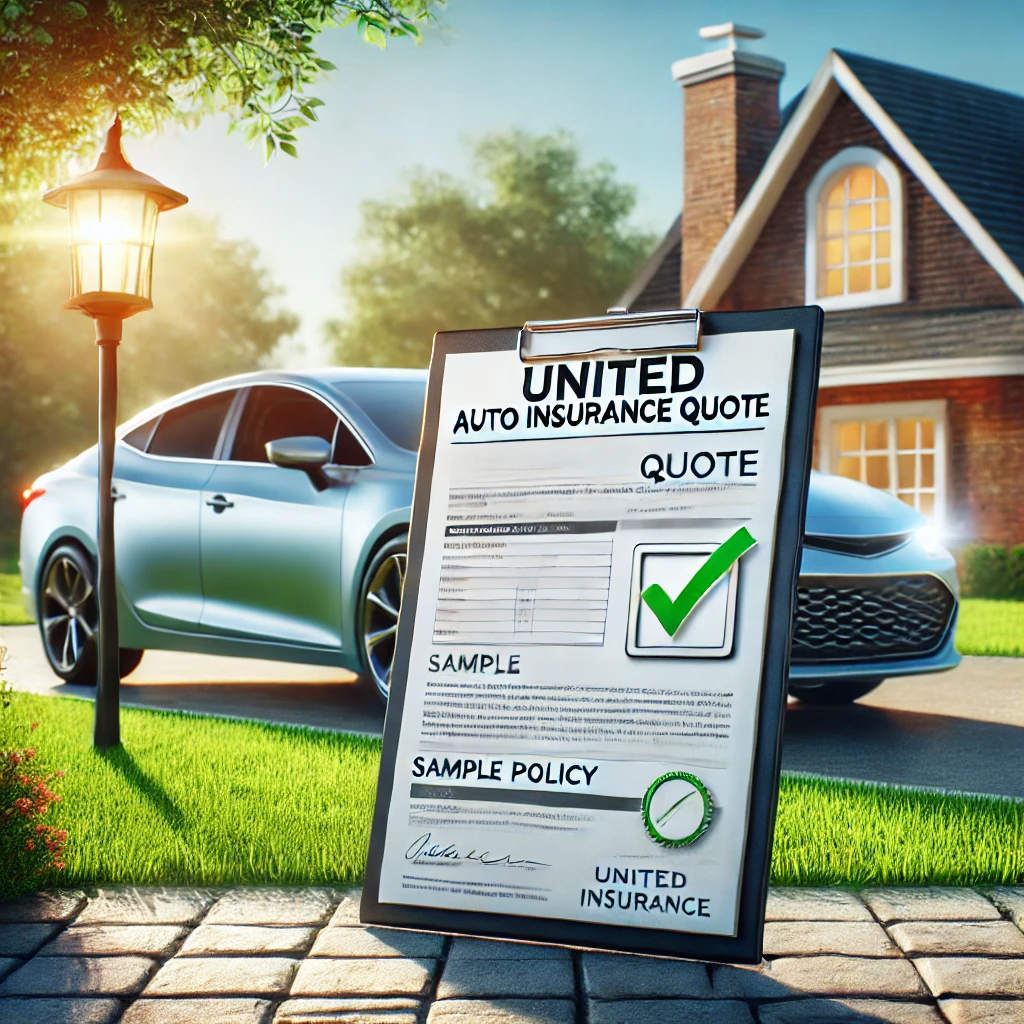 United Auto insurance quote comparison in 2026 for liability and full coverage with matched limits and deductibles