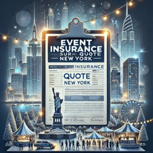 Event insurance quote New York