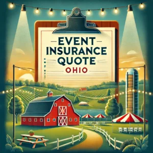 Event insurance quote Ohio