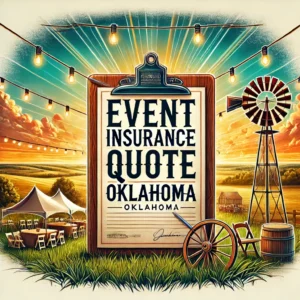 Event insurance quote Oklahoma