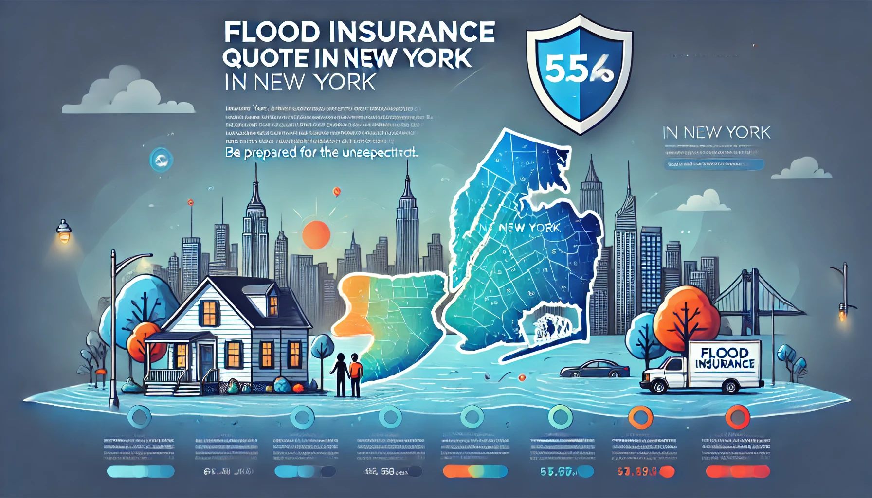 Flood insurance quote in New York for homes and properties