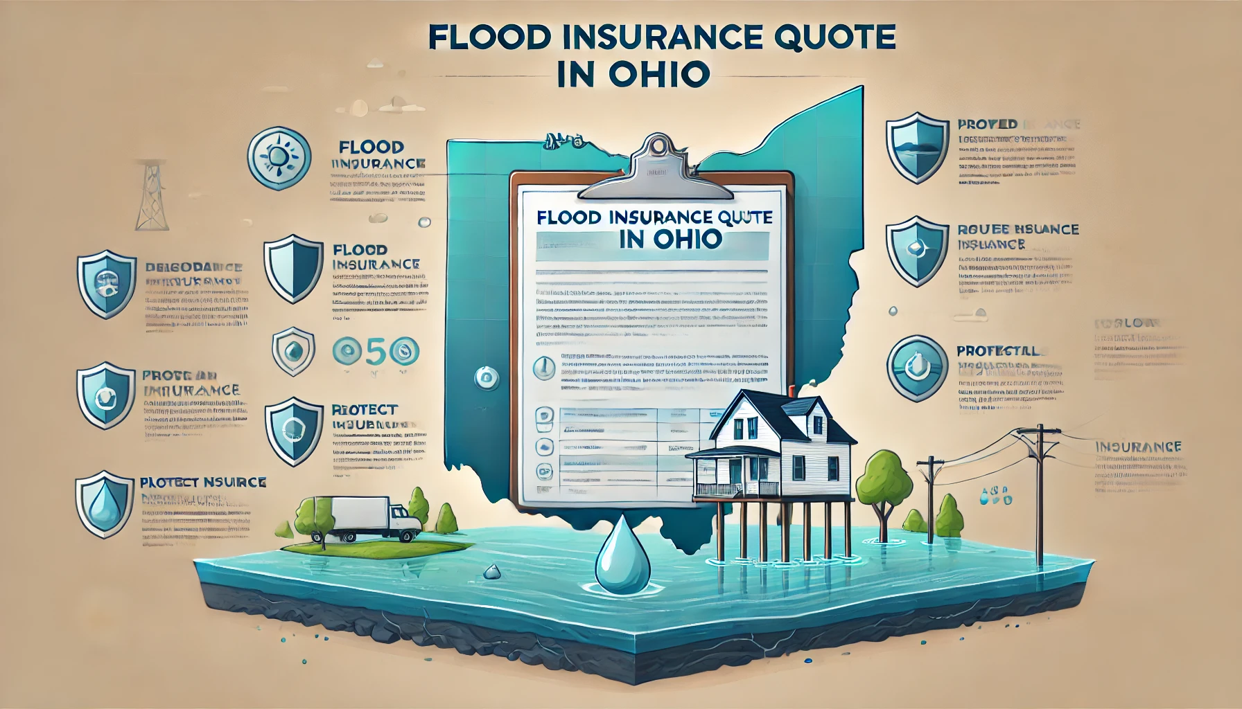 Flood insurance quote in Ohio — protect your home and business from flood risk