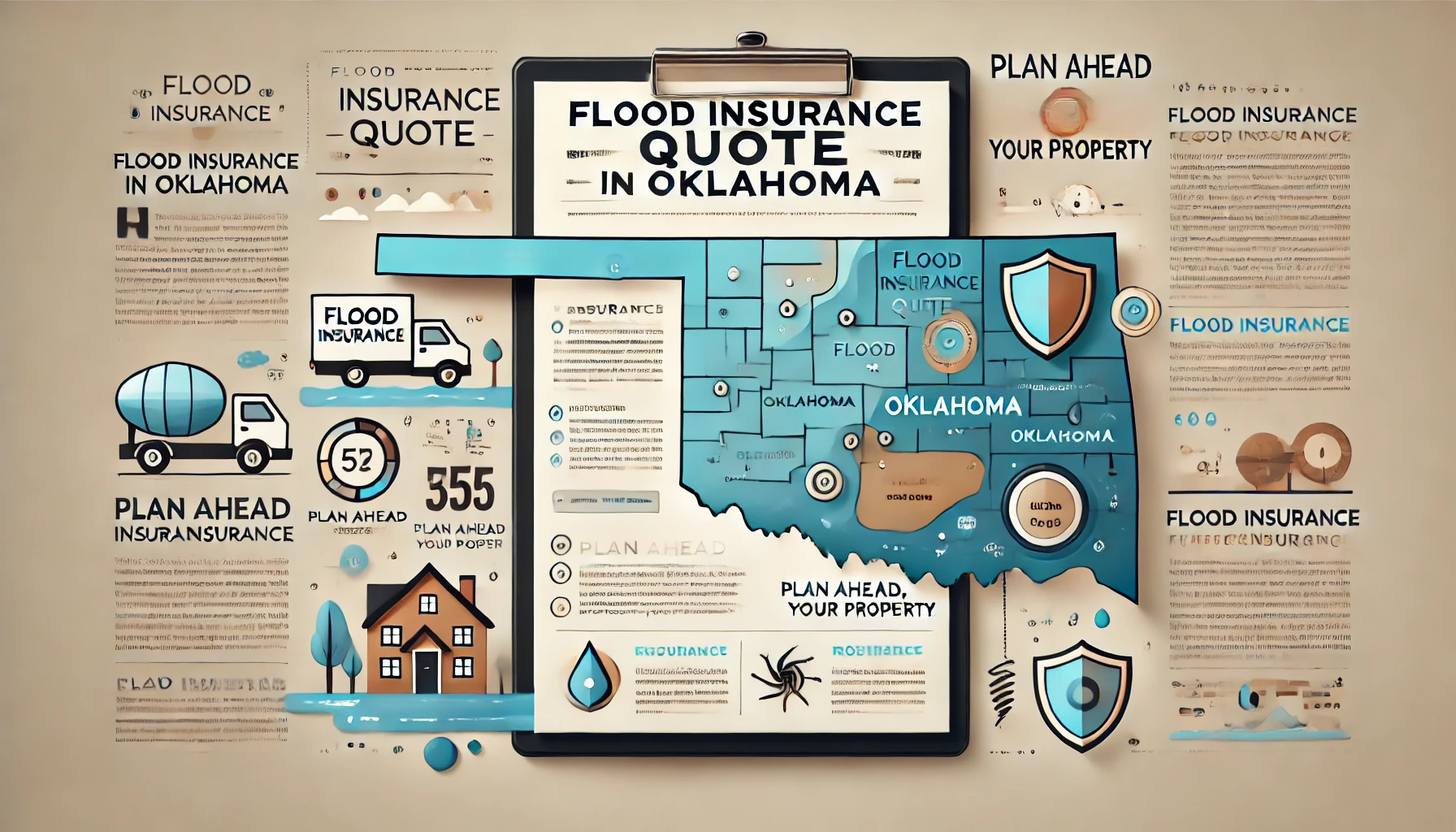 Flood insurance in Oklahoma: compare NFIP and private flood options and get a quote online