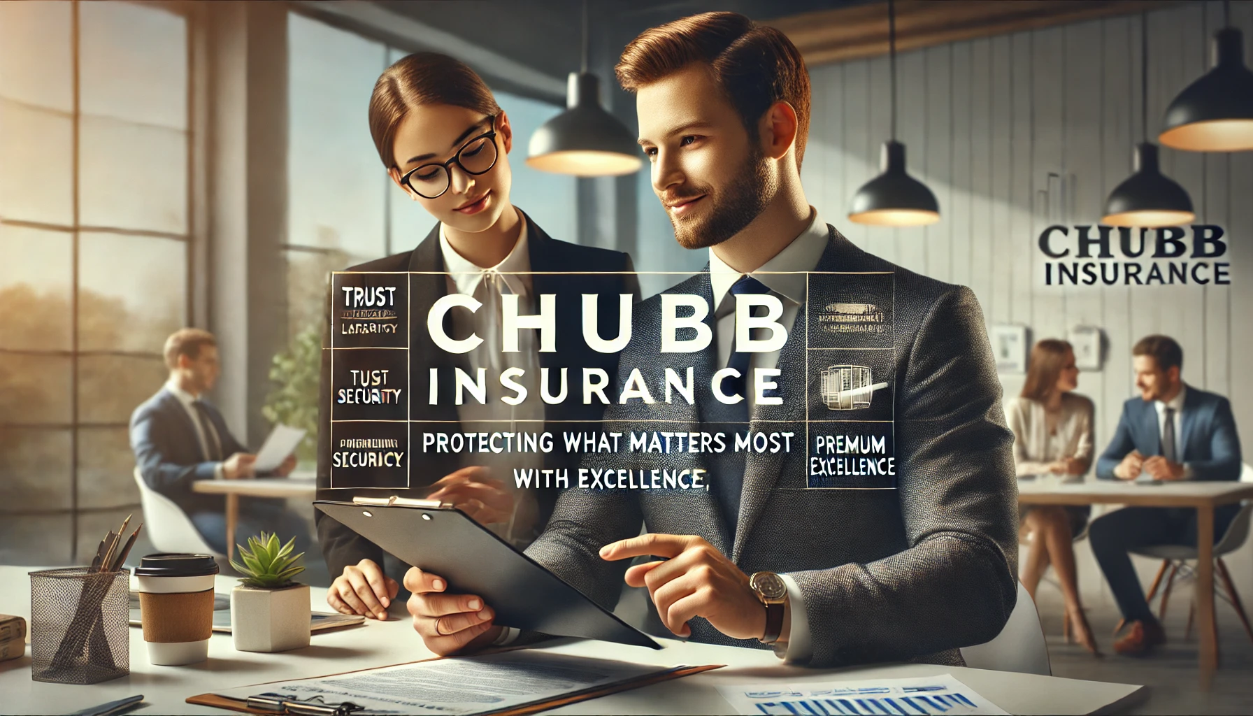 Independent agent reviewing Chubb Insurance options for a high-value home and vehicles
