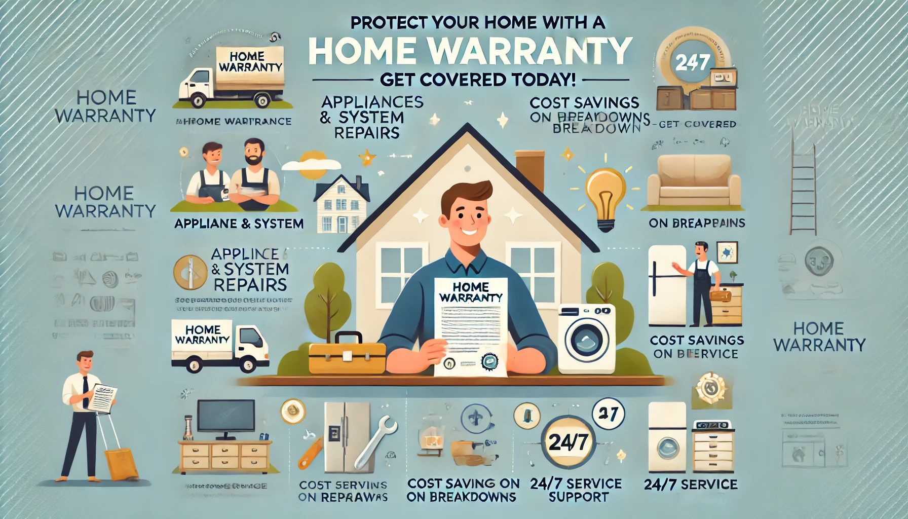 Home warranty plans for 2026 comparing systems, appliances, service fees, and home protection options