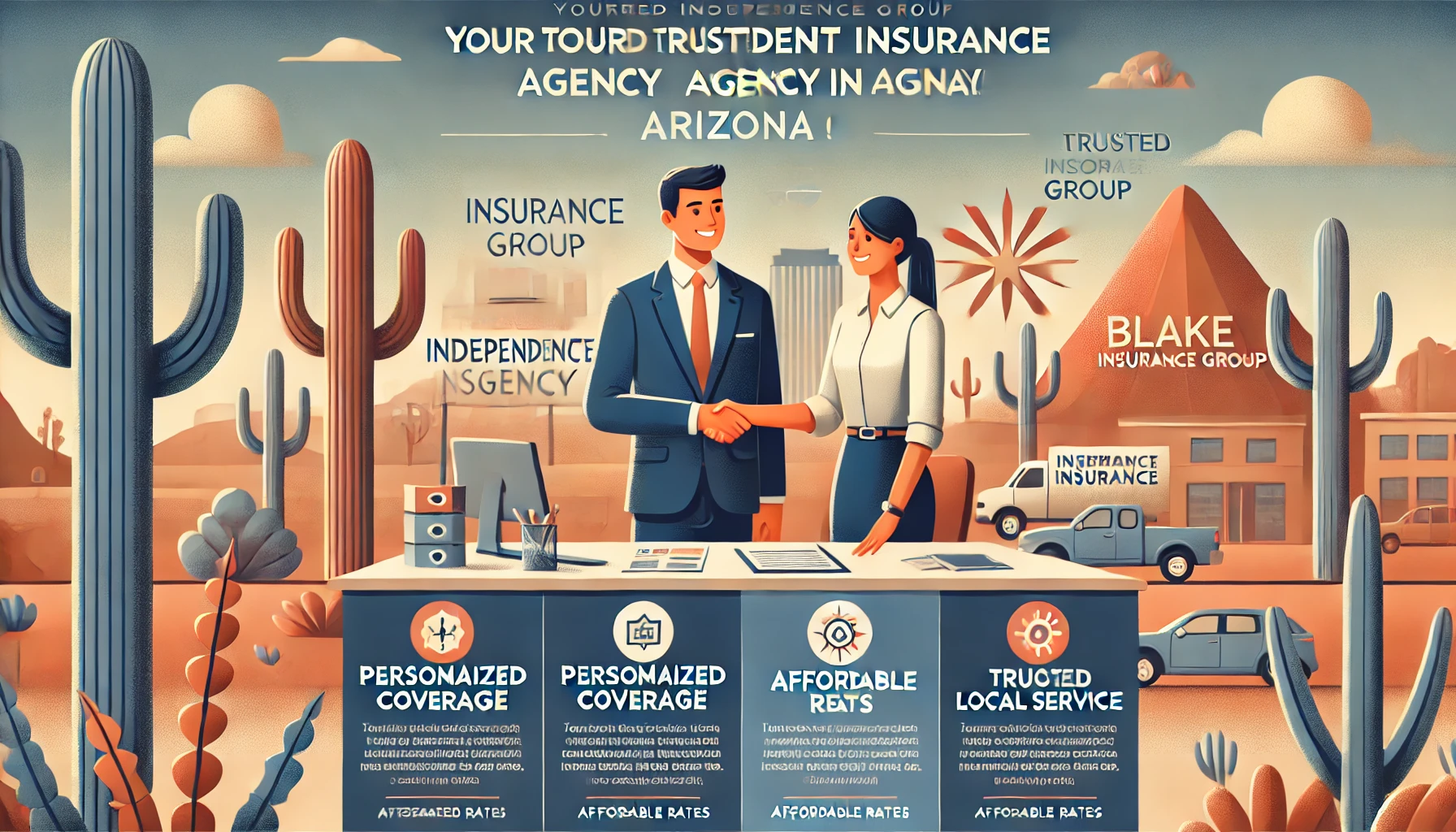 Independent insurance agent in Arizona comparing quotes across multiple carriers