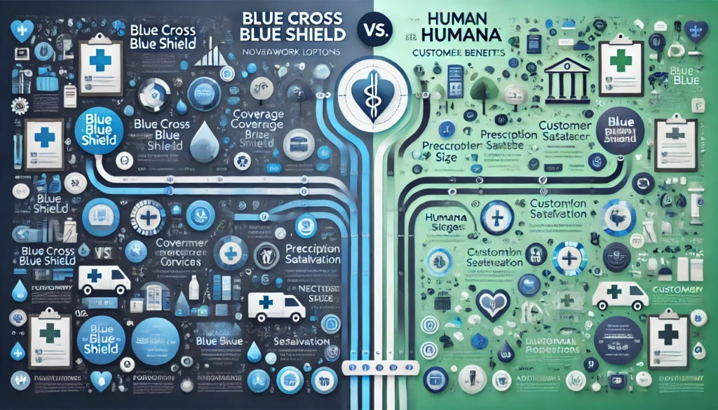 Blue Cross Blue Shield vs Humana