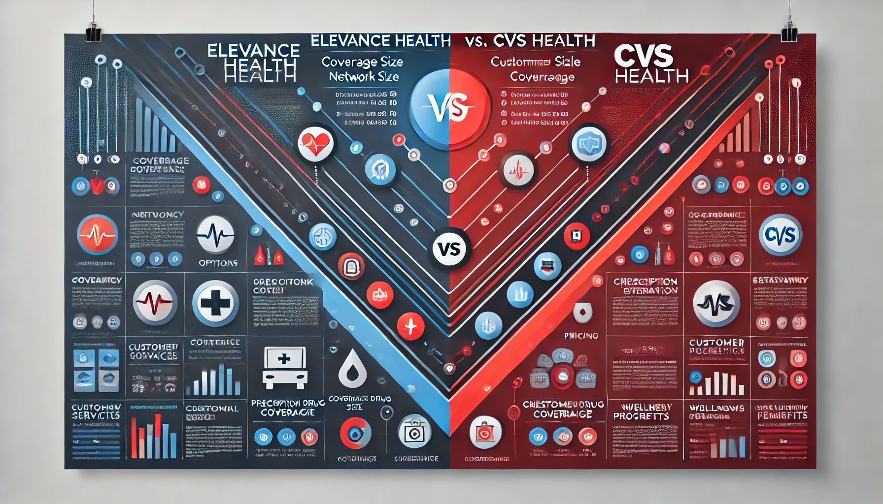 Elevance Health vs CVS Health comparison of plans, networks and pharmacy integration