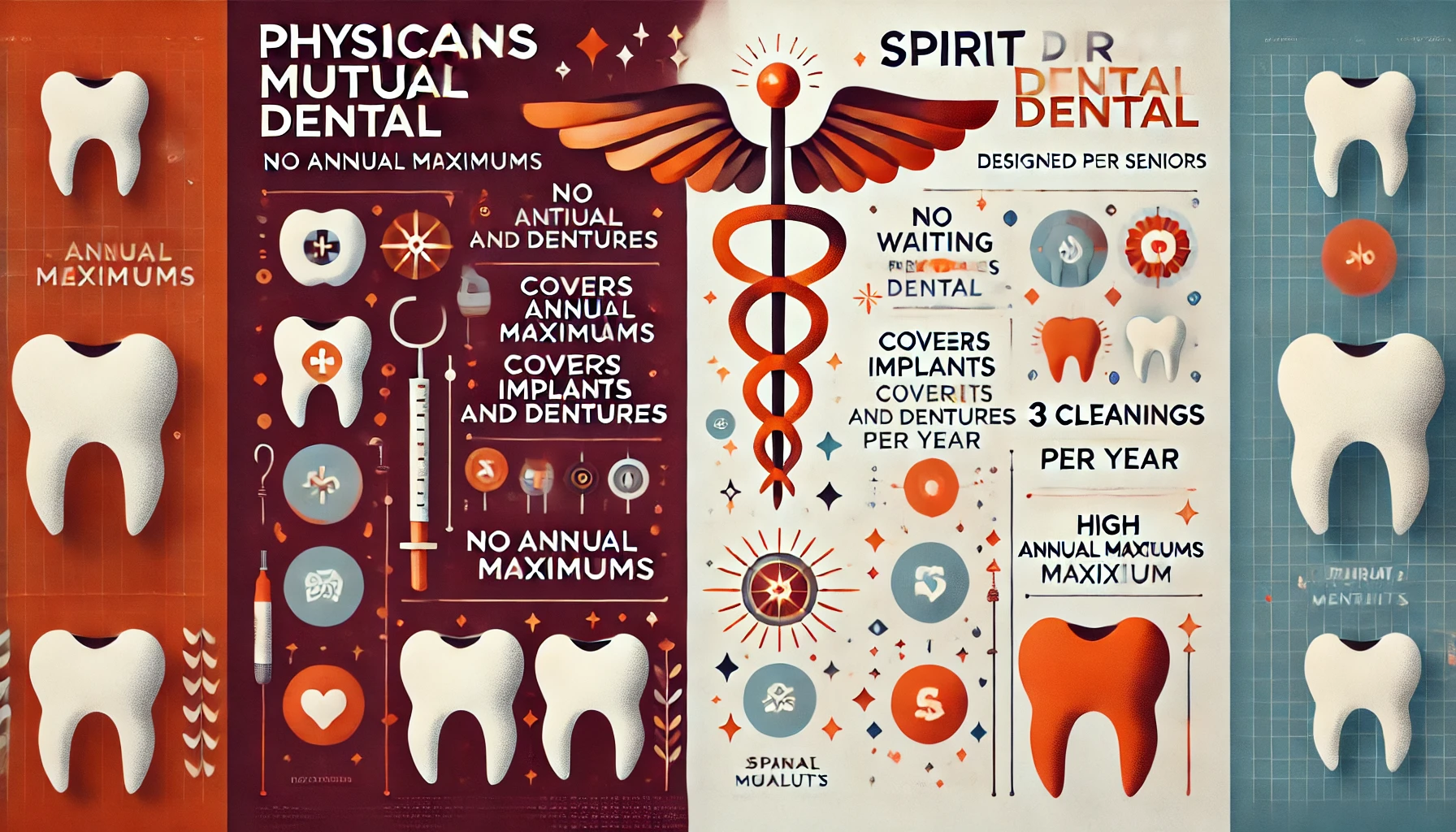 Physicians Mutual Dental Vs Spirit Dental Cost Coverage 2026