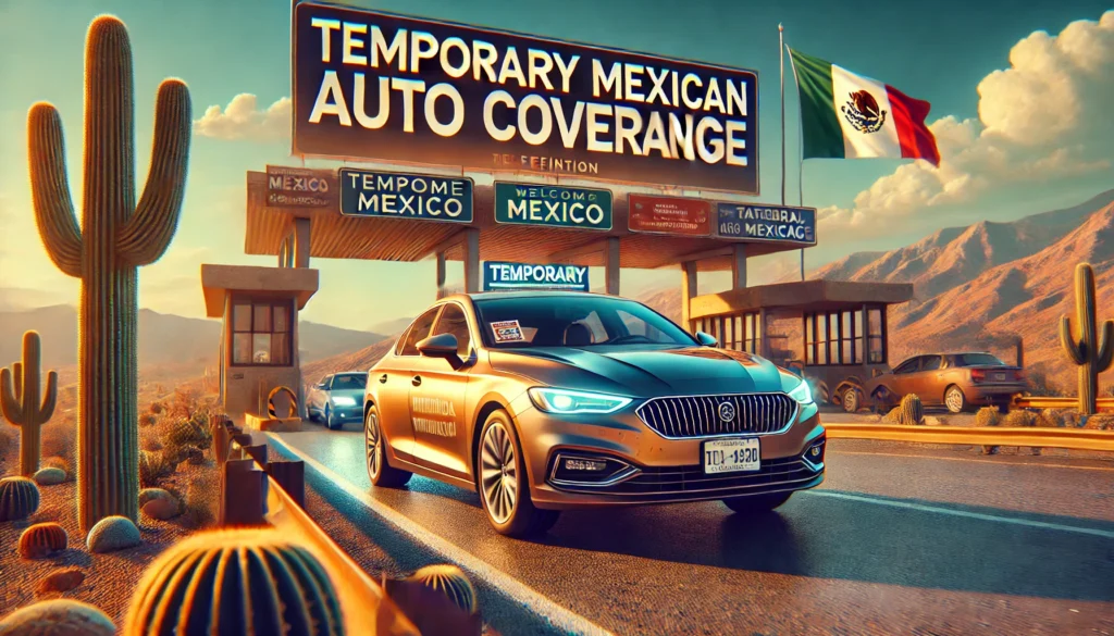 Temporary Mexican auto coverage