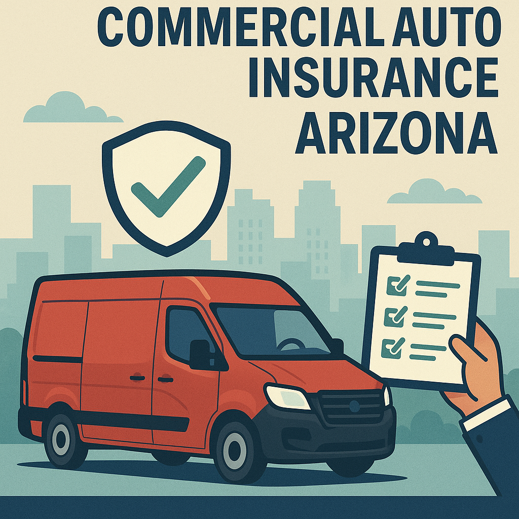Affordable commercial auto insurance in Arizona for trucks, vans, and business fleets