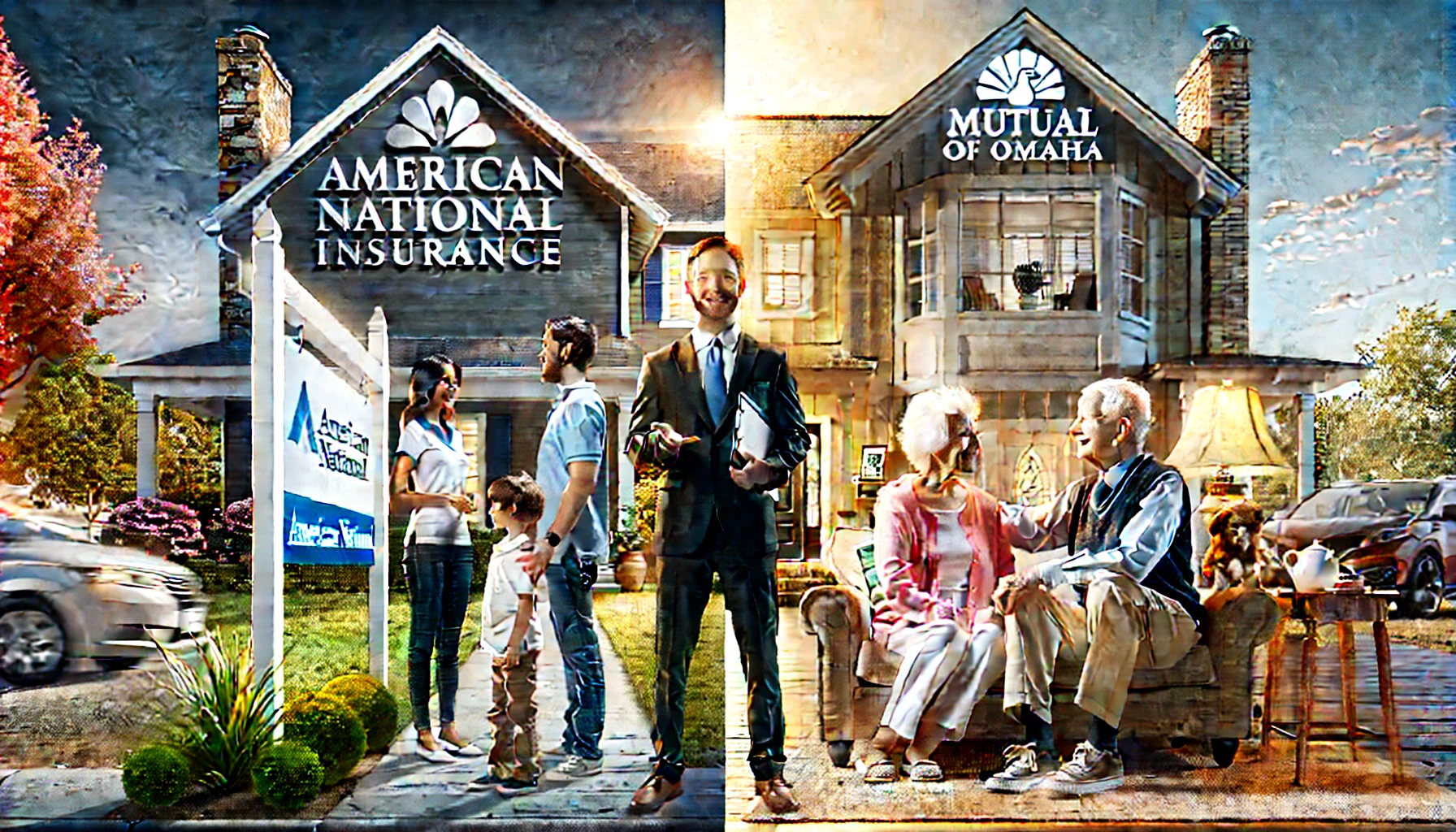 Compare American National and Mutual of Omaha life insurance — term, whole life, indexed universal life, riders