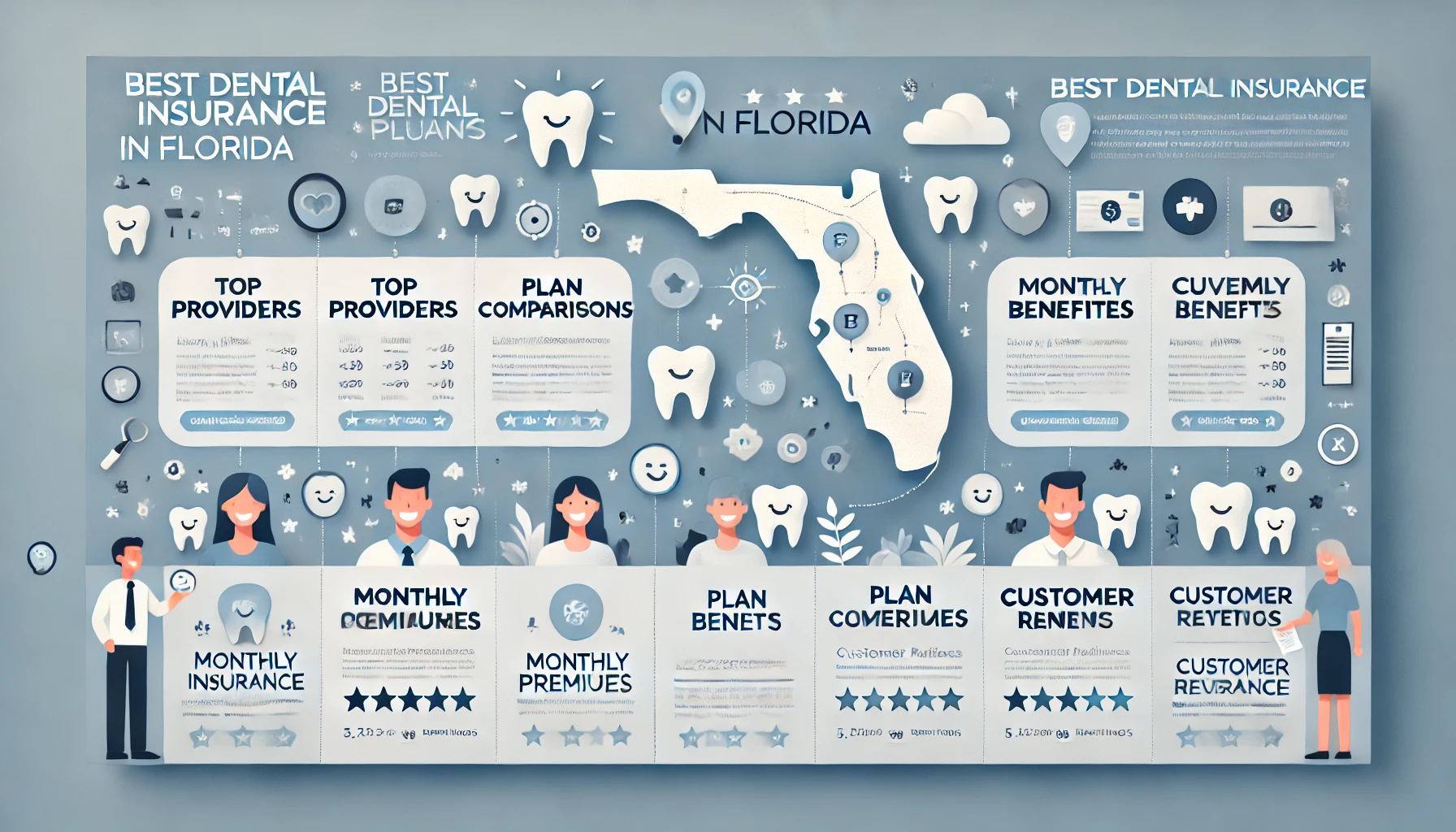 Florida family reviewing 2026 dental insurance plan choices before booking a dentist visit