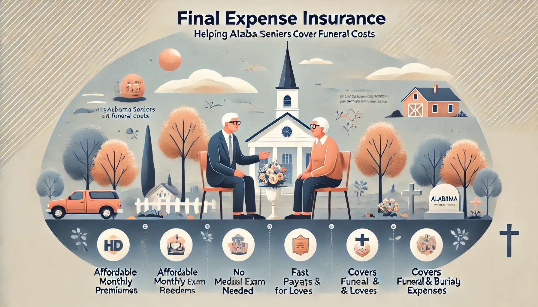 Final expense (burial) insurance options for Alabama seniors and families
