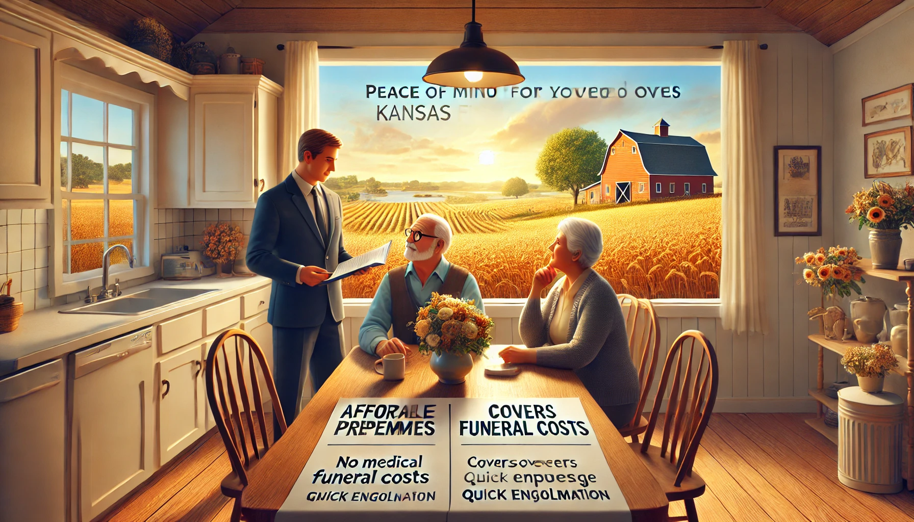 Final expense insurance in Kansas — simple whole life to help cover funeral and burial costs