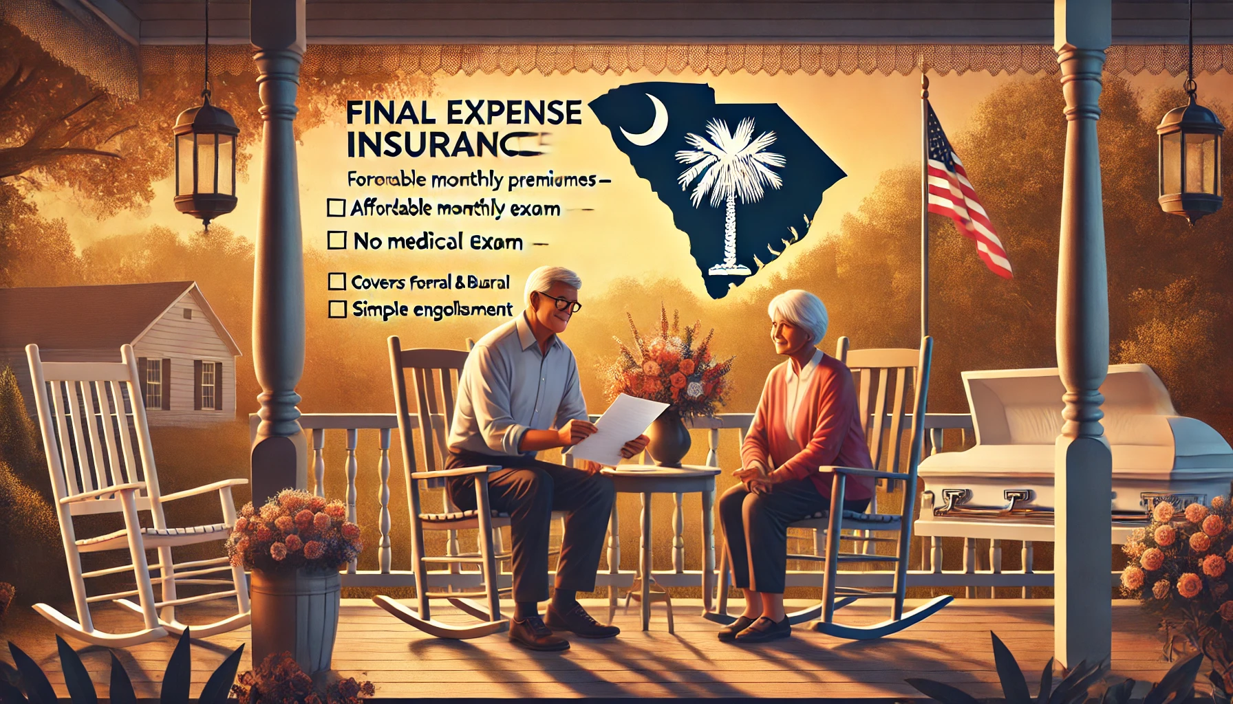 Final expense insurance for South Carolina seniors: whole life plans to cover funeral and burial costs
