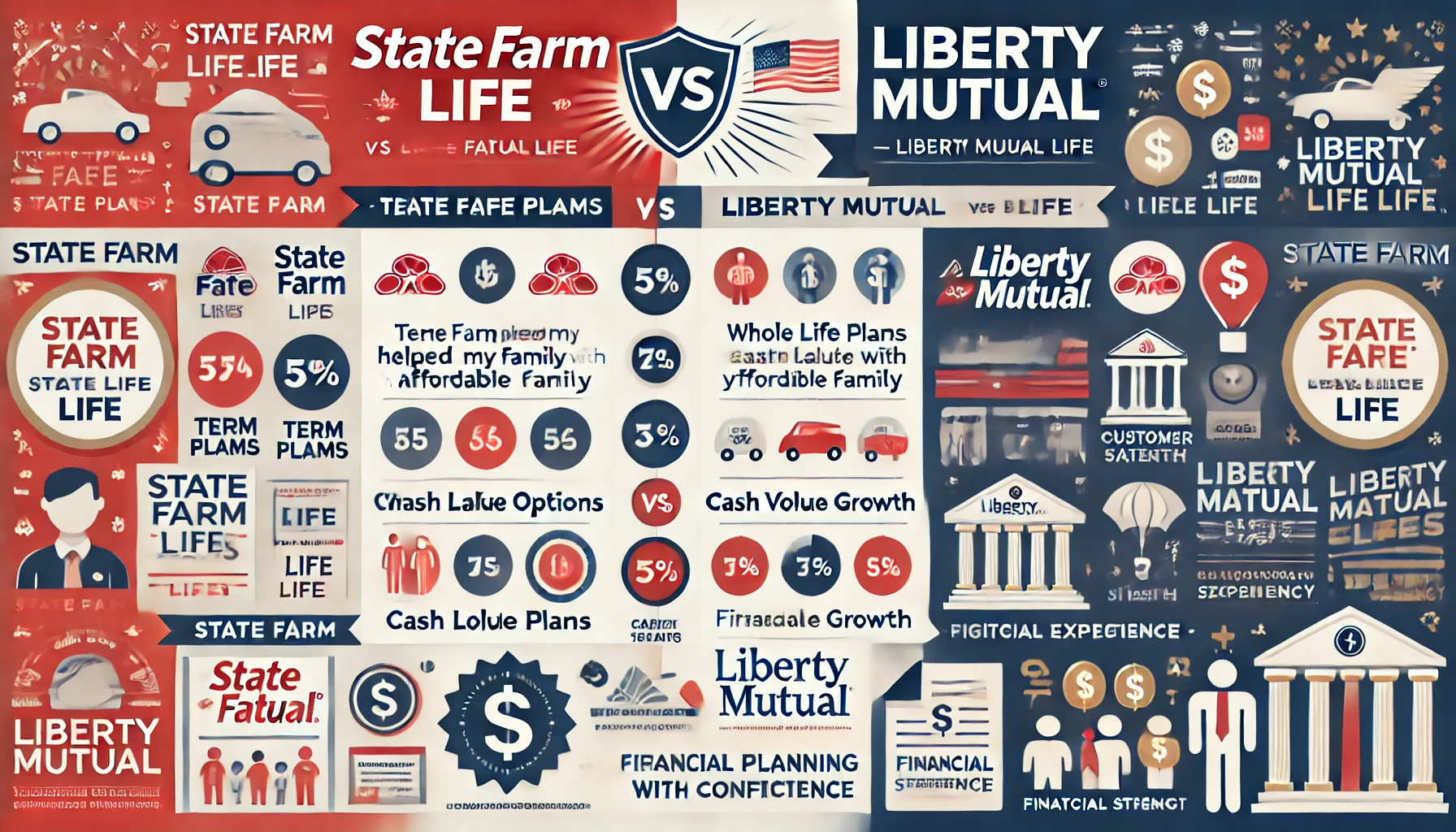 State Farm Life vs Liberty Mutual Life insurance comparison