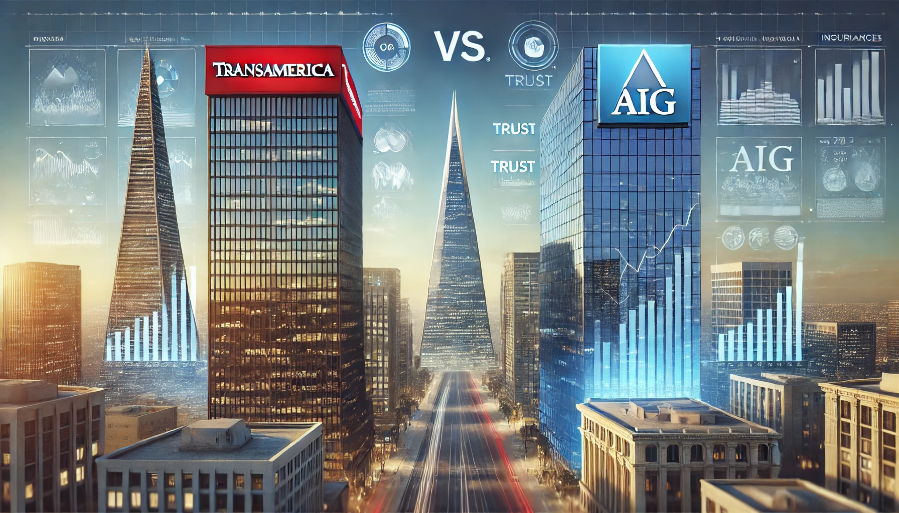 Transamerica vs AIG Corebridge life insurance comparison for term, whole life, and indexed universal life options