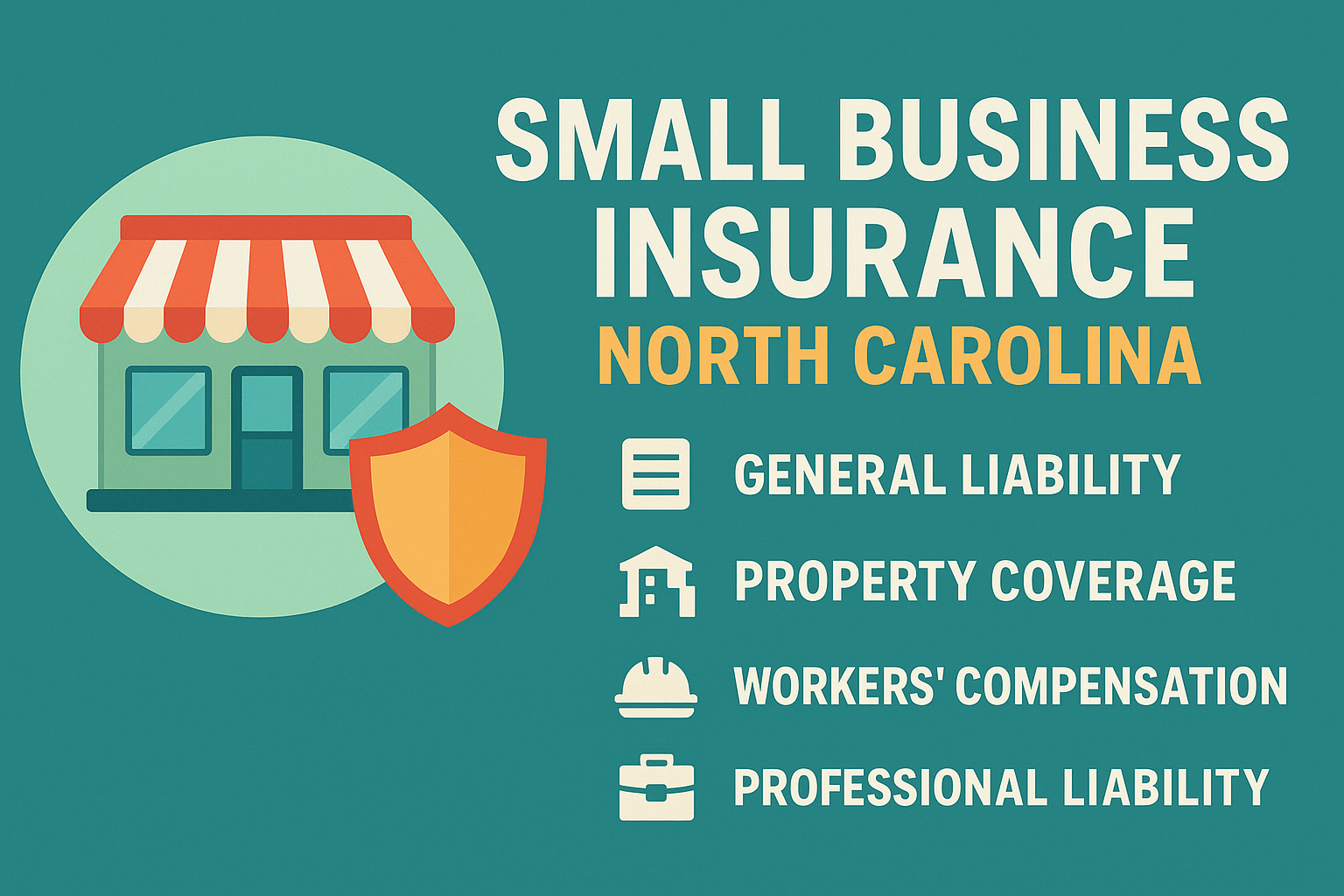 North Carolina small business owner reviewing insurance coverages and certificate requirements