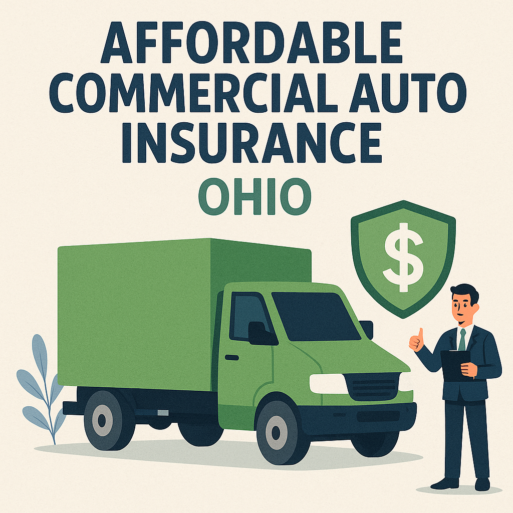 Affordable commercial auto insurance in Ohio for contractors, delivery, box trucks, landscapers and fleets
