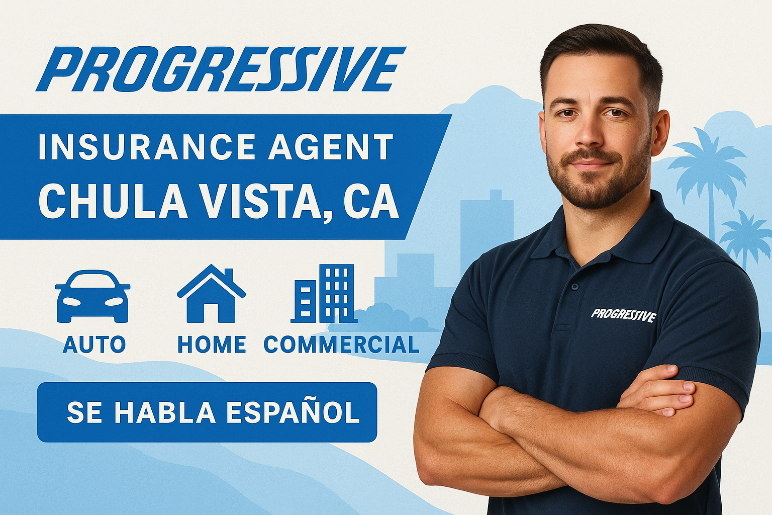 Chula Vista driver comparing Progressive insurance quotes on a laptop