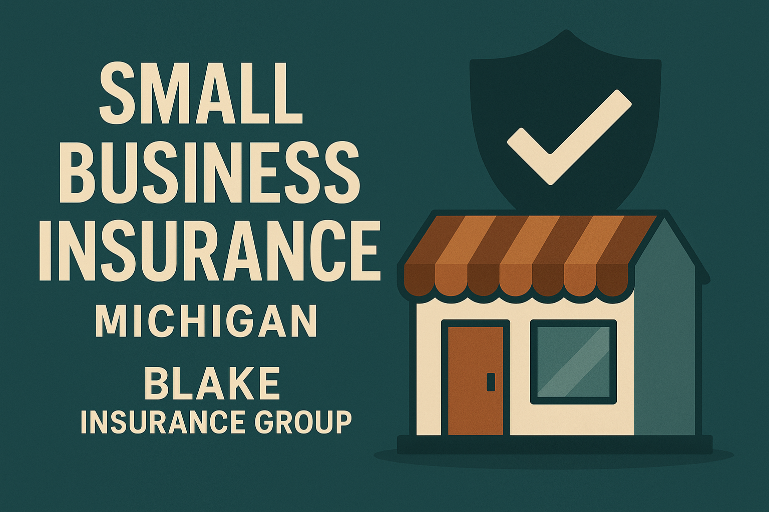 Michigan small business insurance options including general liability, BOP, workers’ comp, commercial auto, E&O and cyber